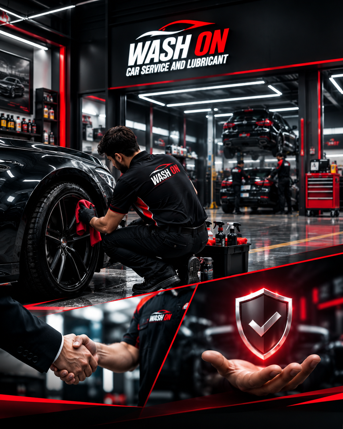 WashOn service bay